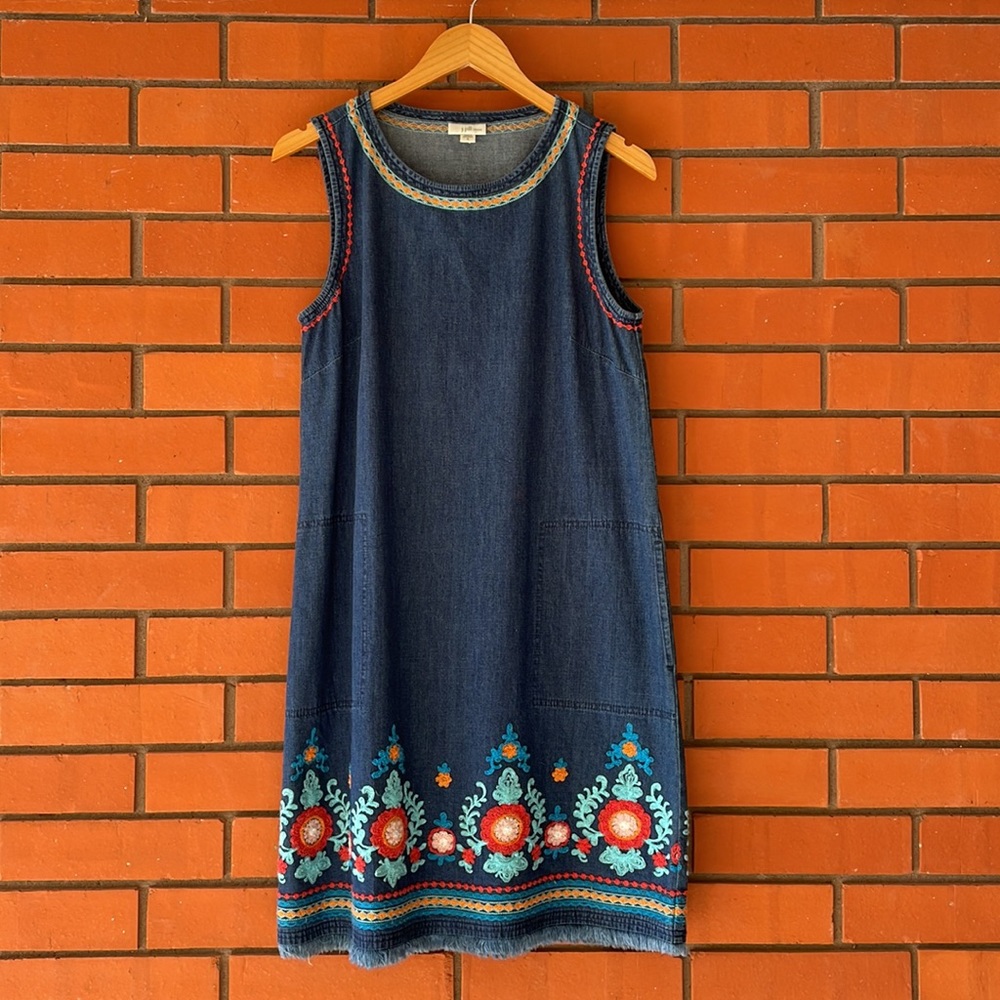 Jill Embroidered Dress